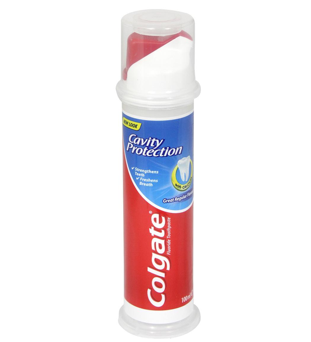خمیر دندان پمپی ضدپوسیدگی Cavity Protection حجم 100میل