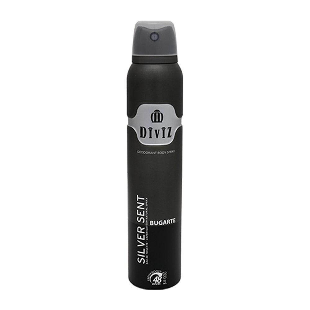 اسپری بدن مردانه مدل Silver Scent حجم 200 میلی لیتر