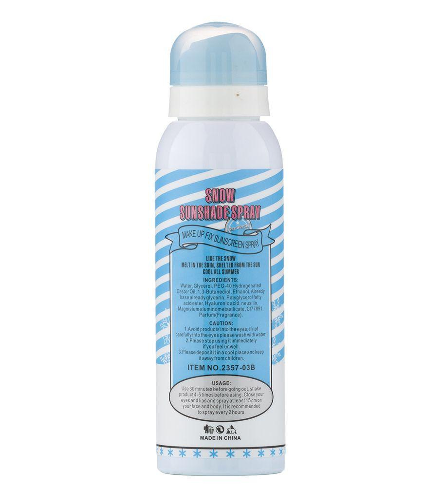 اسپری ضد آفتاب مدل Snow دارای spf50 حجم 150 میل کیس بیوتی — تصویر ۲