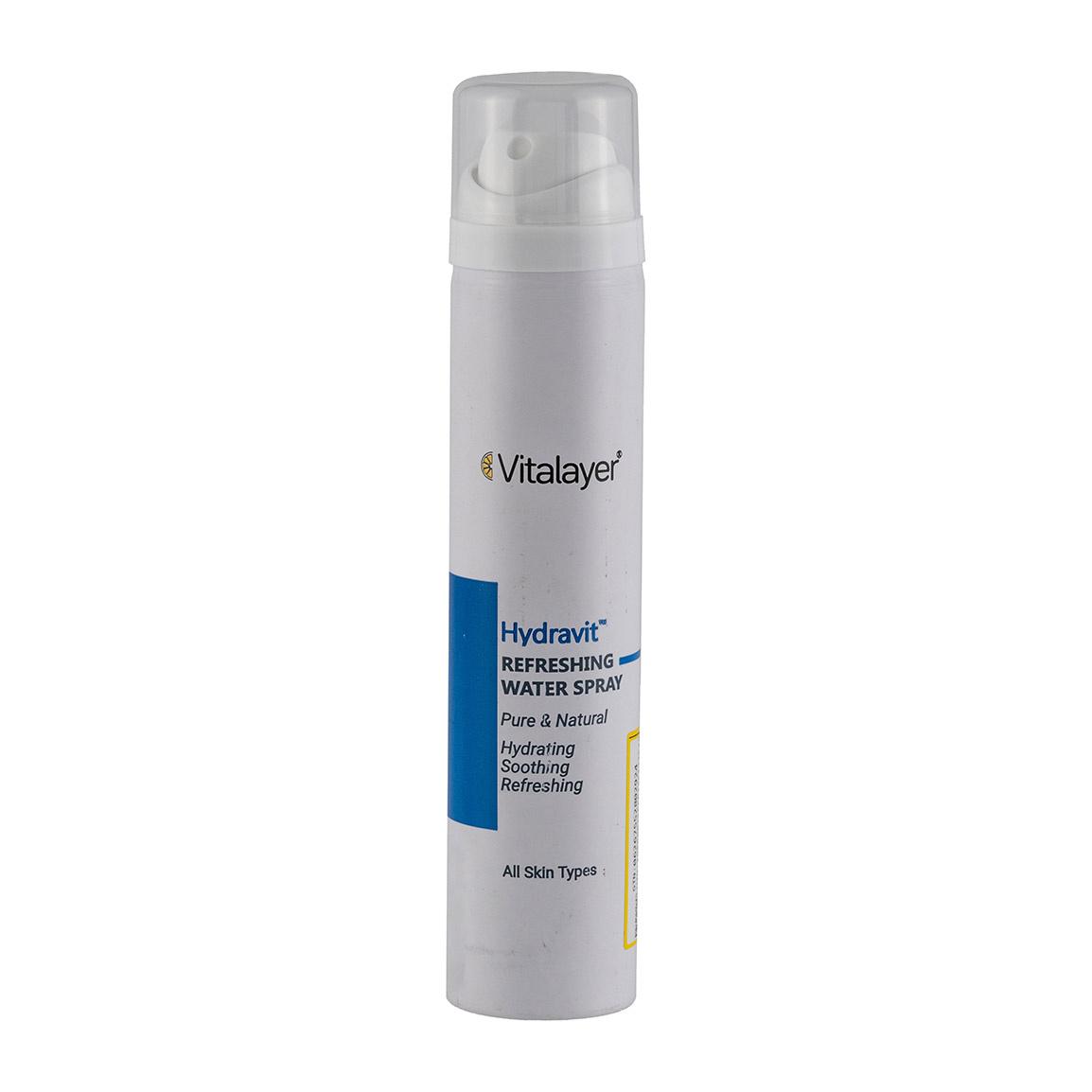 اسپری آب مدل Hydravit مناسب انواع پوست حجم 75 میلی لیتر