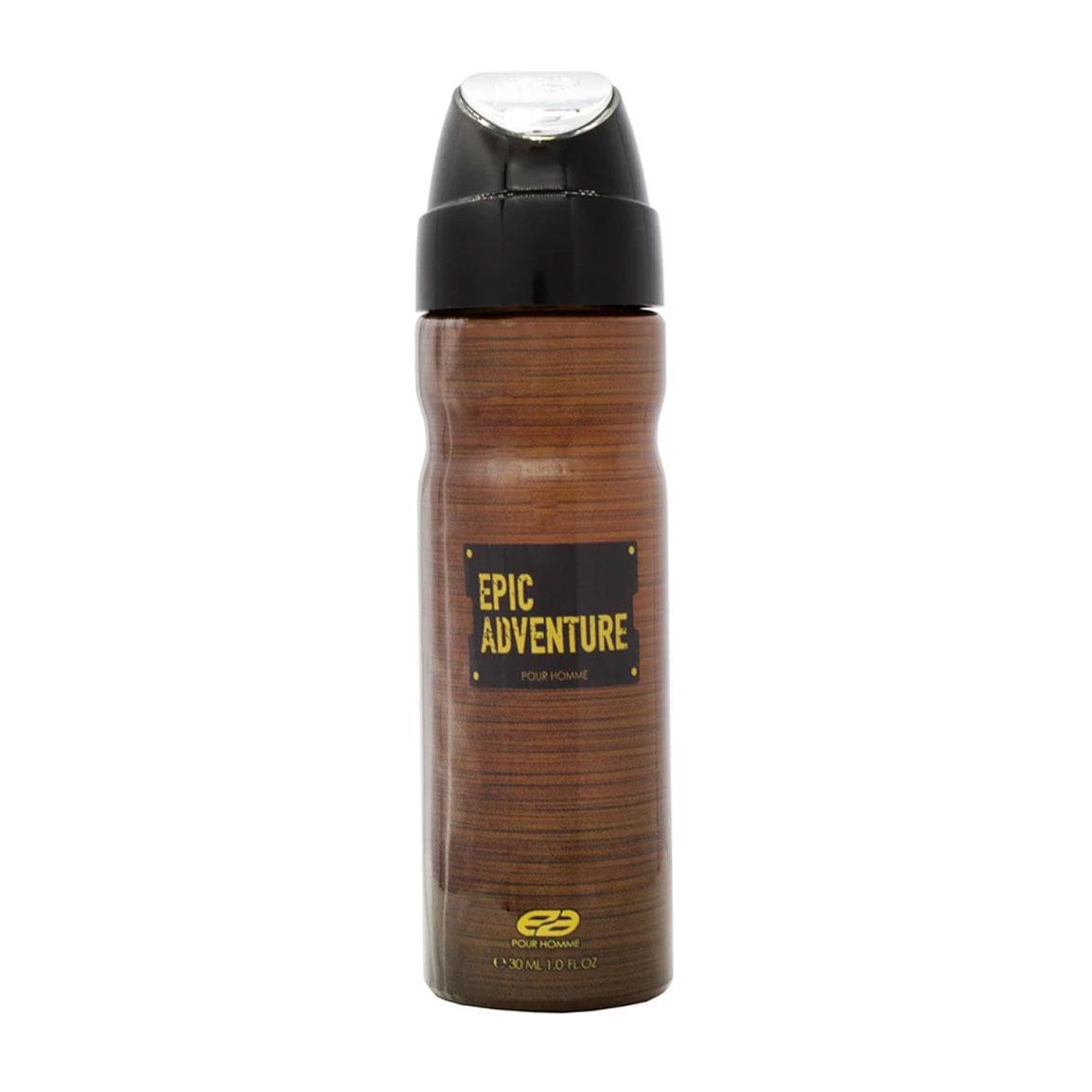 عطر جیبی مردانه مدل Epic Adventure حجم 30 میلی لیتر