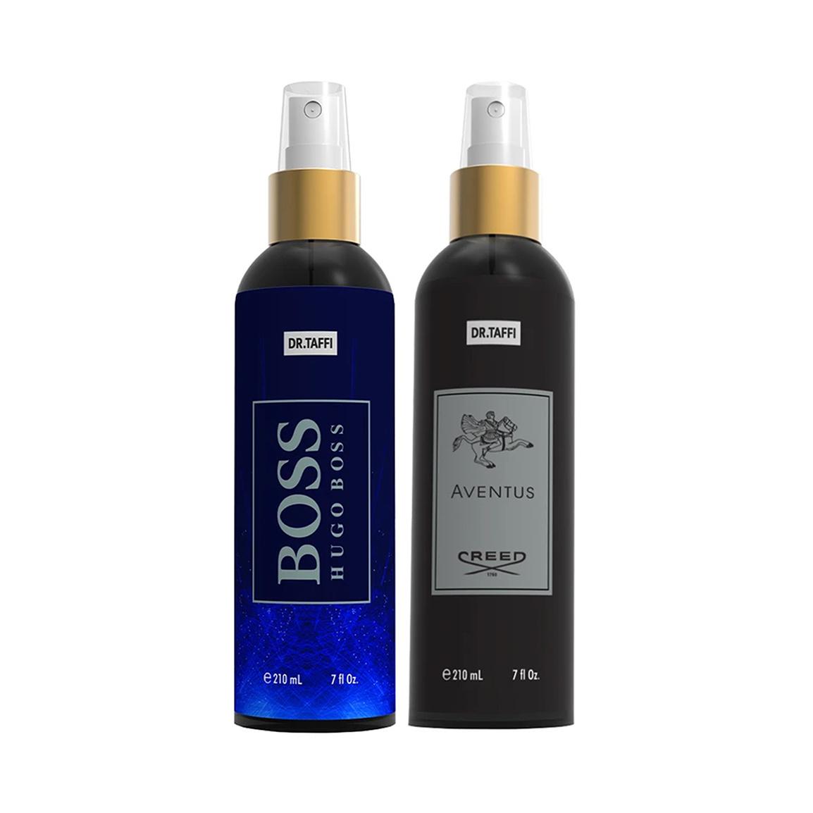 پک 2 عددی بادی اسپلش مردانه مدل Creed Aventus و Hugo Boss حجم 210 میلی لیتر