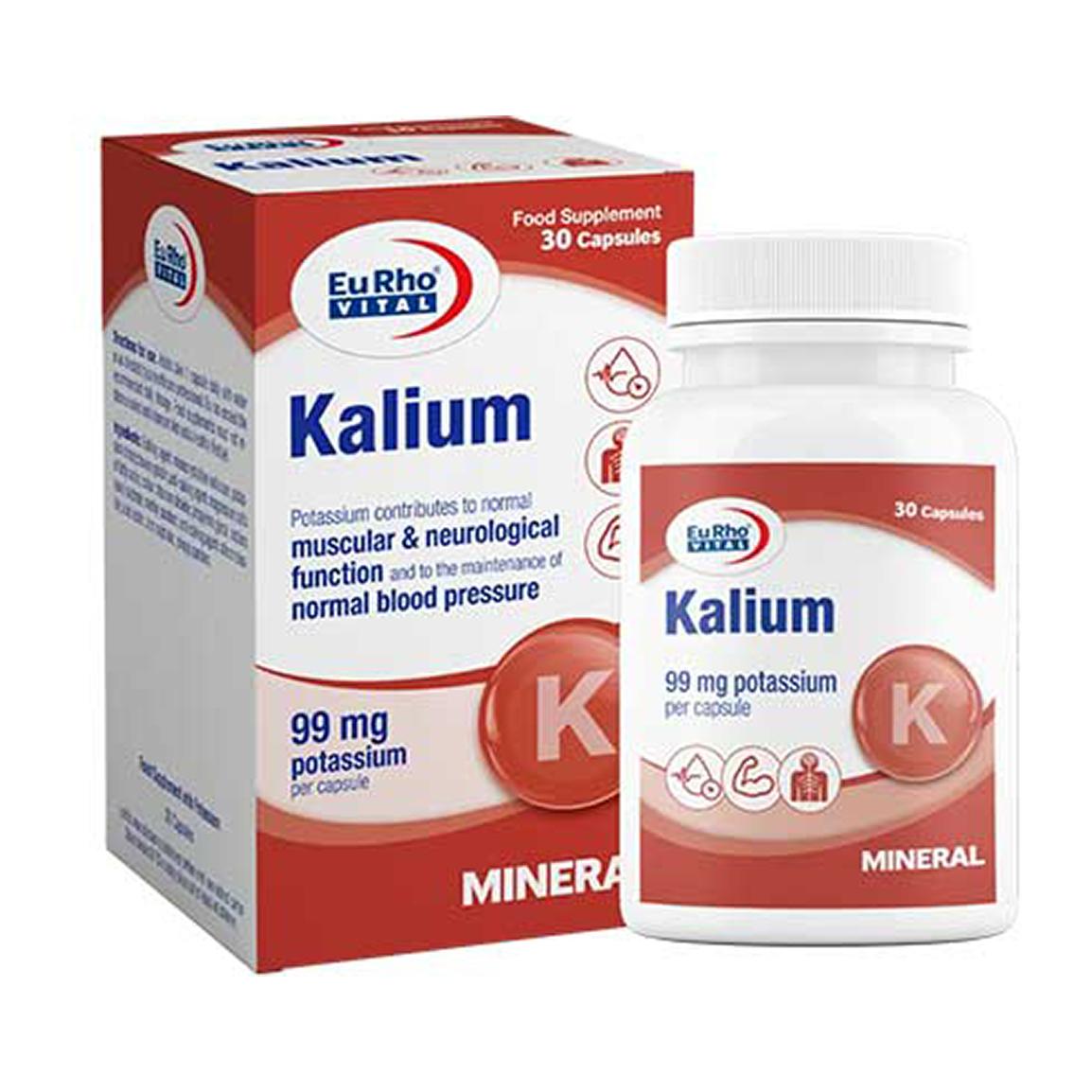 کپسول کالیوم بسته 30 عددی