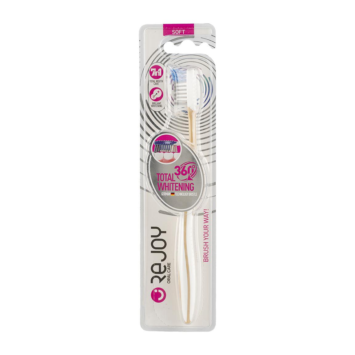 مسواک مدل TOTAL WHITENING 360 با برس نرم