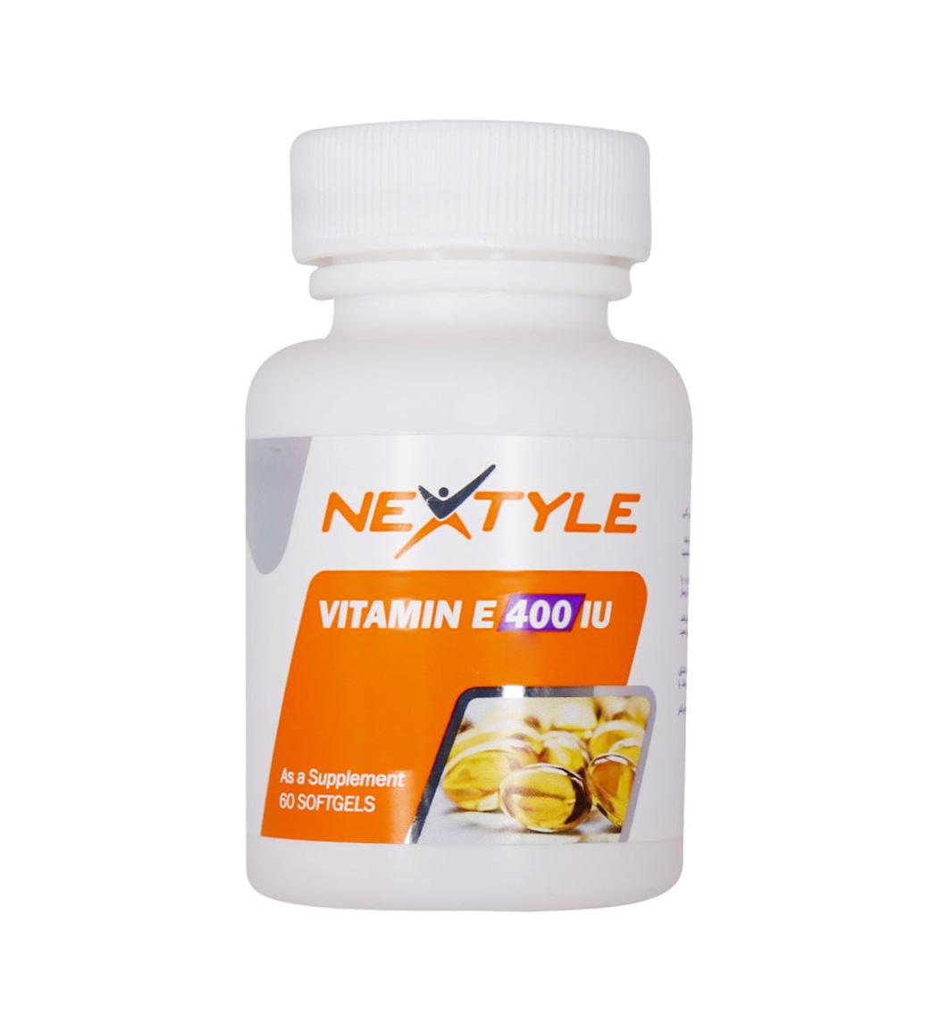 کپسول ژلاتینی ویتامین E 400 بسته 60 عددی