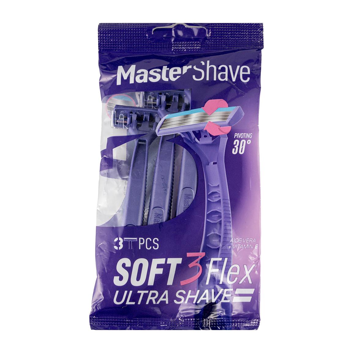 خودتراش سه لبه مدل Soft بسته 3 عددی