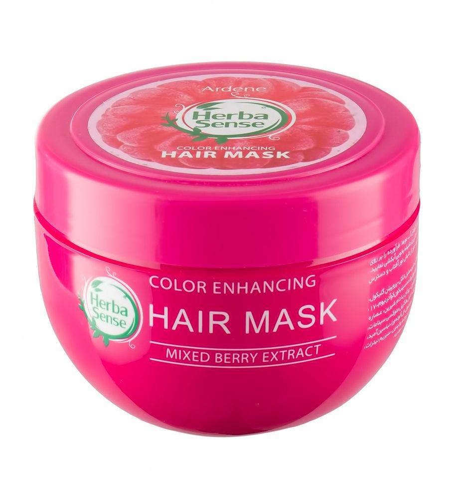 ماسک کراتینه و تثبیت کننده رنگ مو حاوی توت وحشی هرباسنس 250گرم