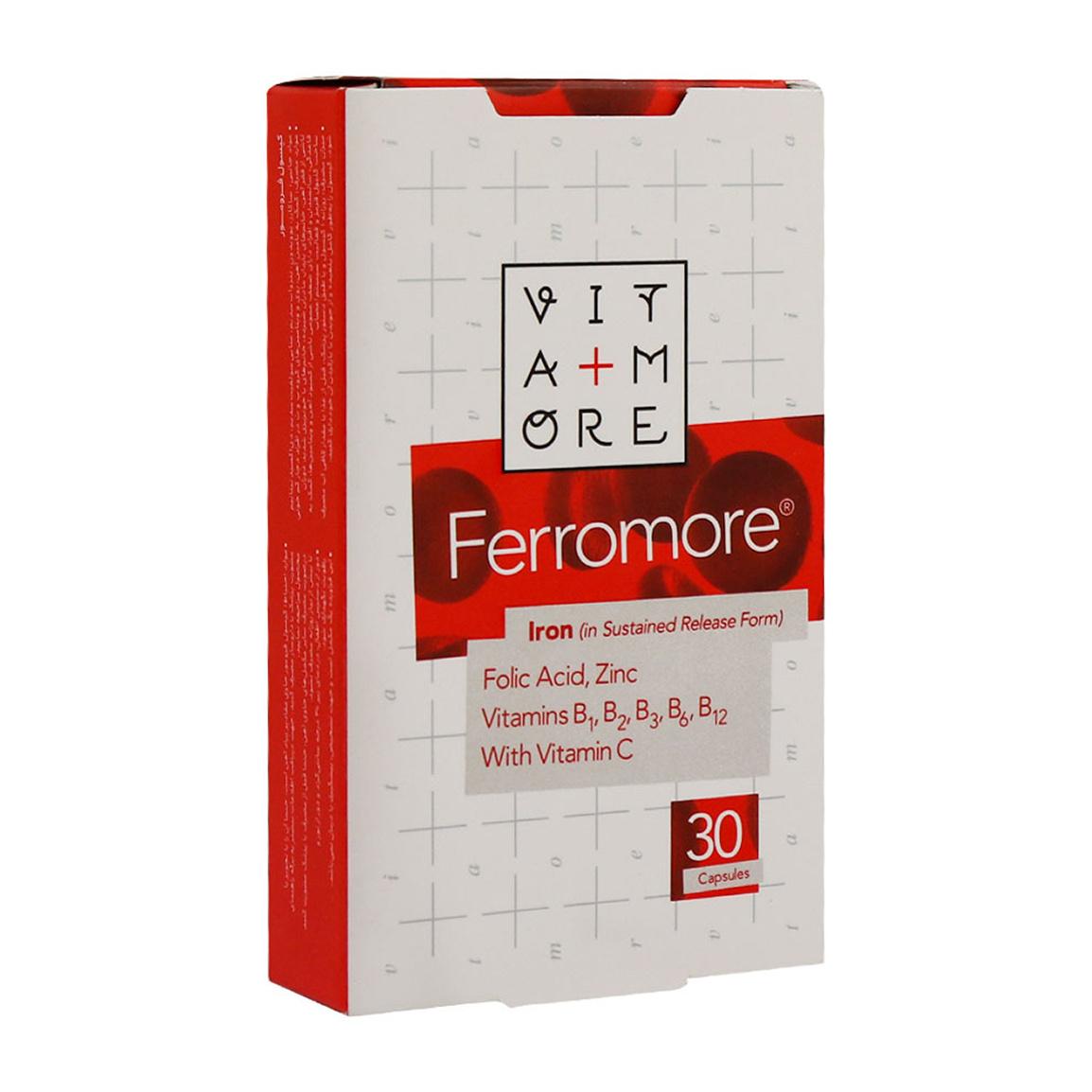 کپسول Ferromore بسته 30 عددی
