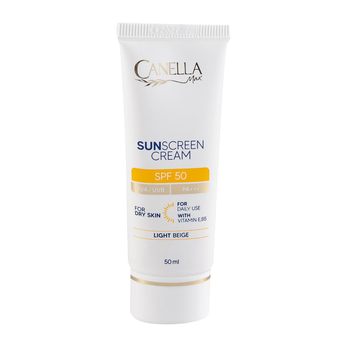 کرم ضد آفتاب رنگی با SPF50 مناسب پوست خشک حجم 50 میلی لیتر