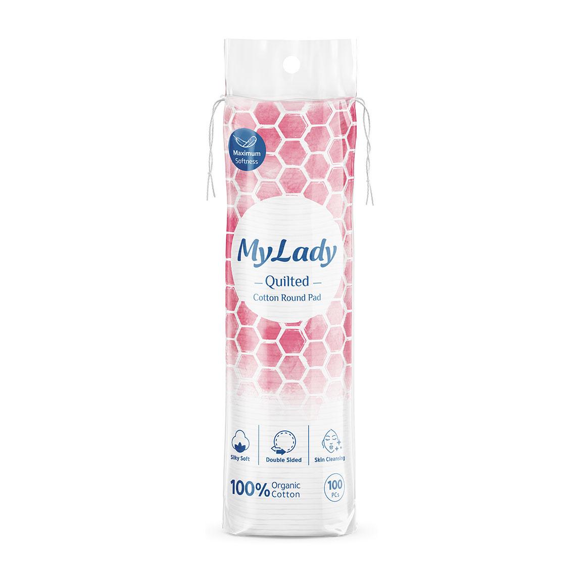 پد پاک کننده آرایش مدل Quilted بسته 100 عددی