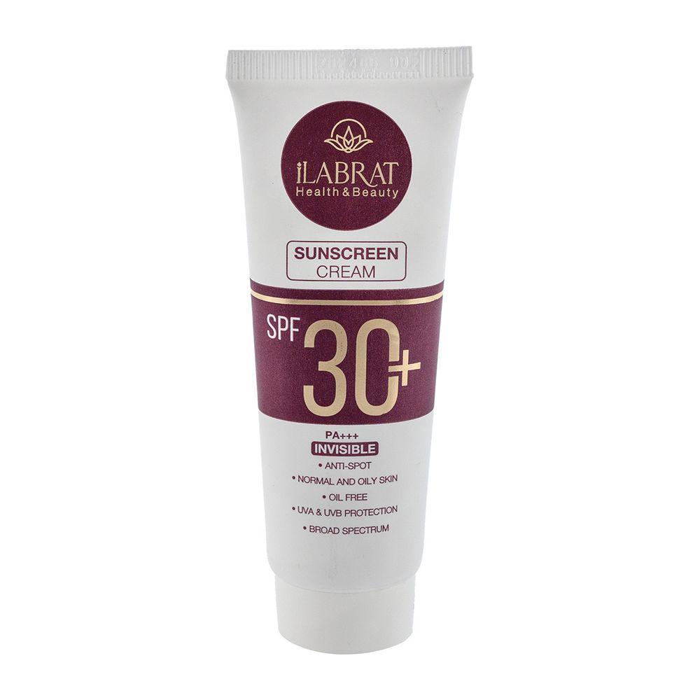 کرم ضد آفتاب و ضد لک بی رنگ دارای spf 30 حجم 40 میلی لیتر ایلابرت — تصویر ۱