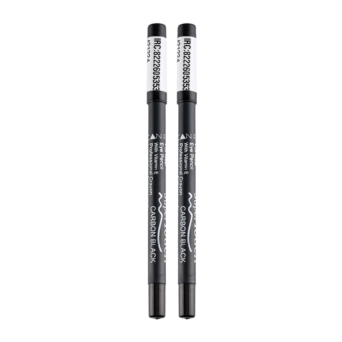 پک 2 عددی مداد چشم ضد آب مدل Carbon Black