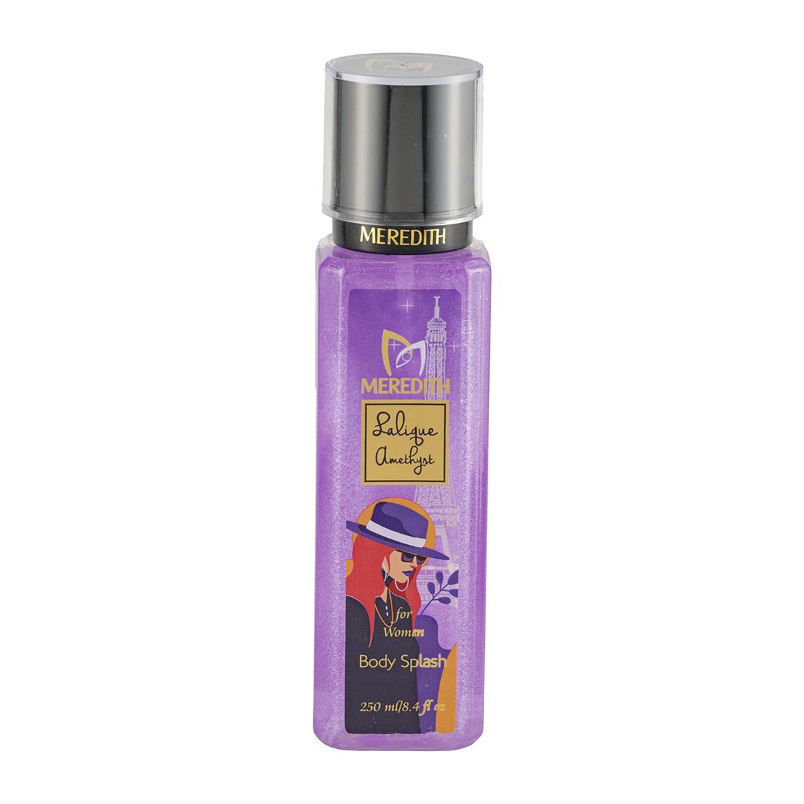 بادی اسپلش زنانه شاین دار مدل Lalique Amethyst حجم 250 میلی لیتر