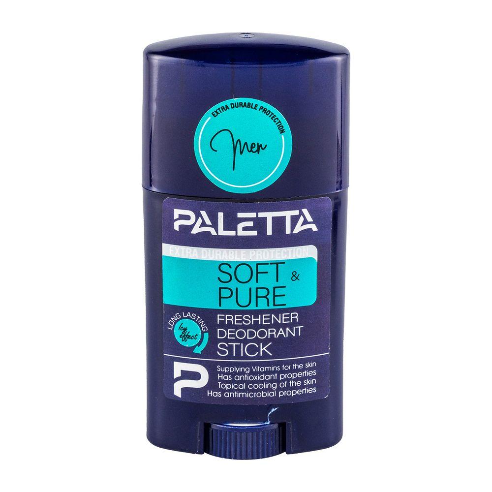 استیک صابونی مردانه مدل Soft And Pure وزن 40 گرم