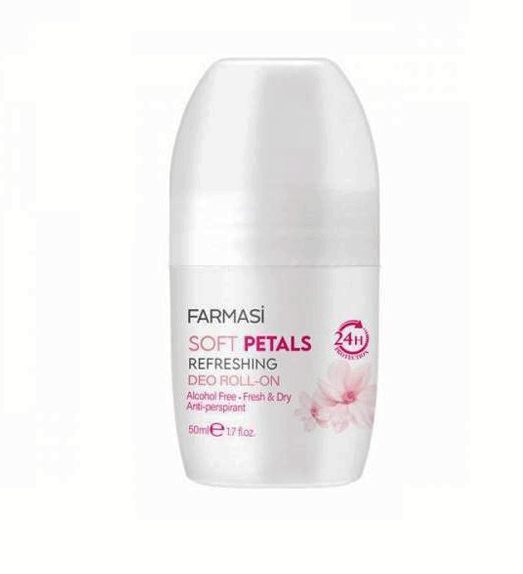 رول ضد تعریق زنانه مدل Soft Petals حجم 50 میل