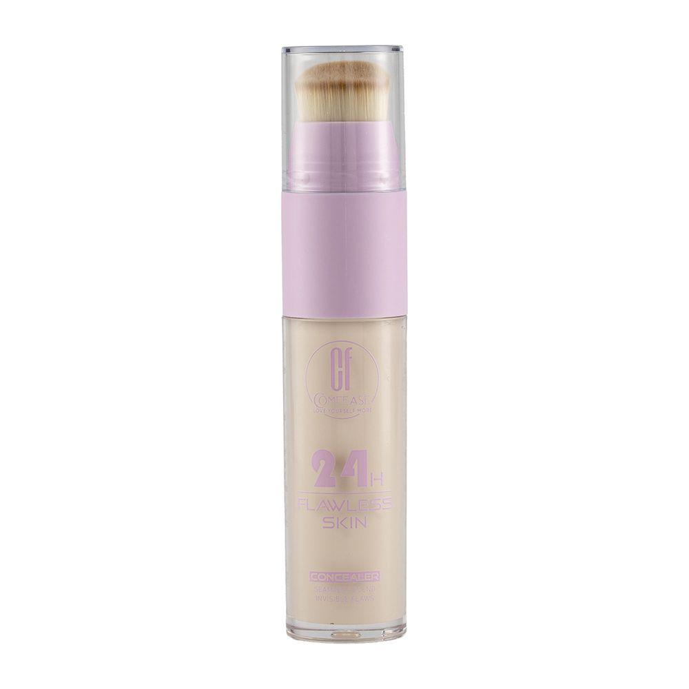 کانسیلر مدل Flawless Skin 24 ساعته همراه با براش