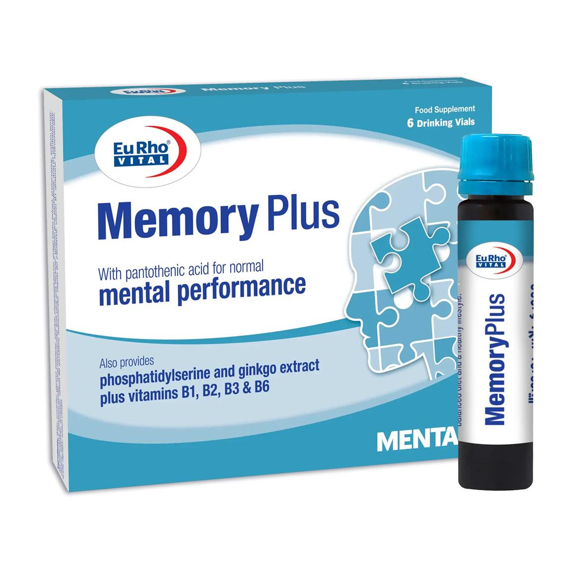 ویال خوراکی مدل Memory Plus با طعم پرتقال بسته 6 عددی