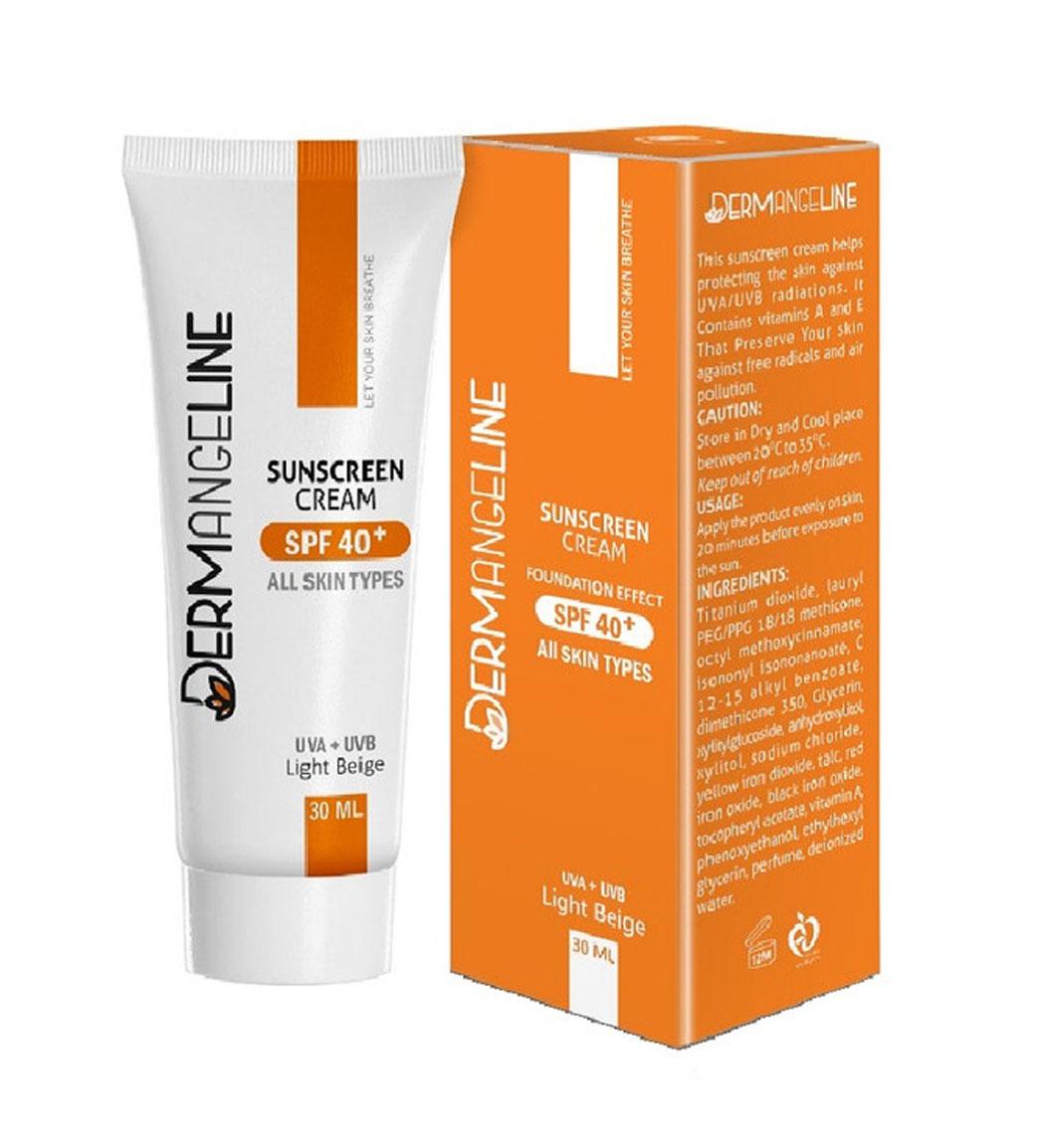 ضد آفتاب کرم پودری مناسب انواع پوست SPF40 حجم 30میل