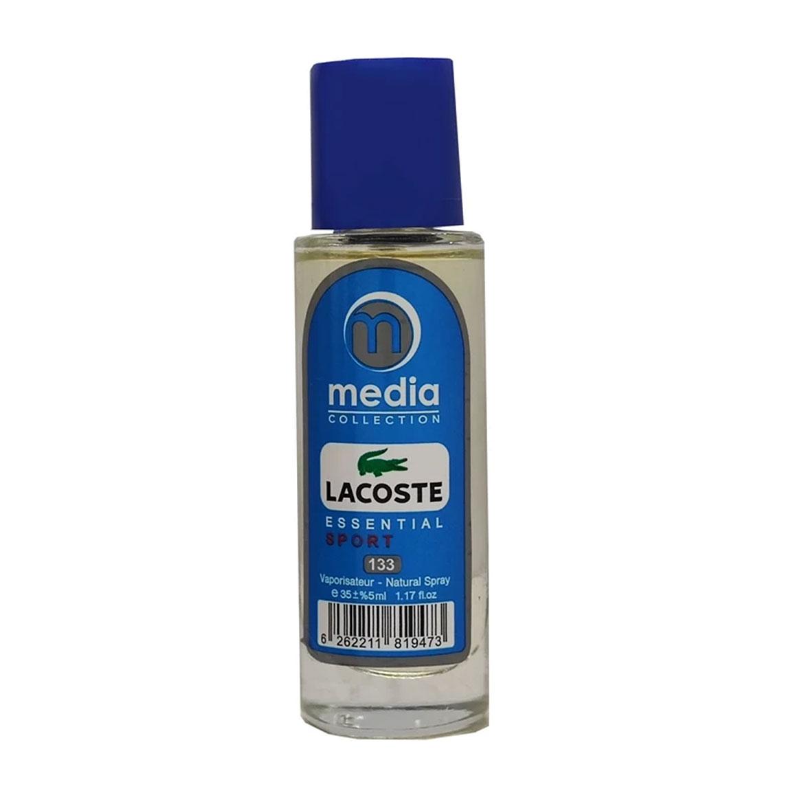 عطر جیبی مردانه مدل Lacoste Essential Sport حجم 35 میلی لیتر