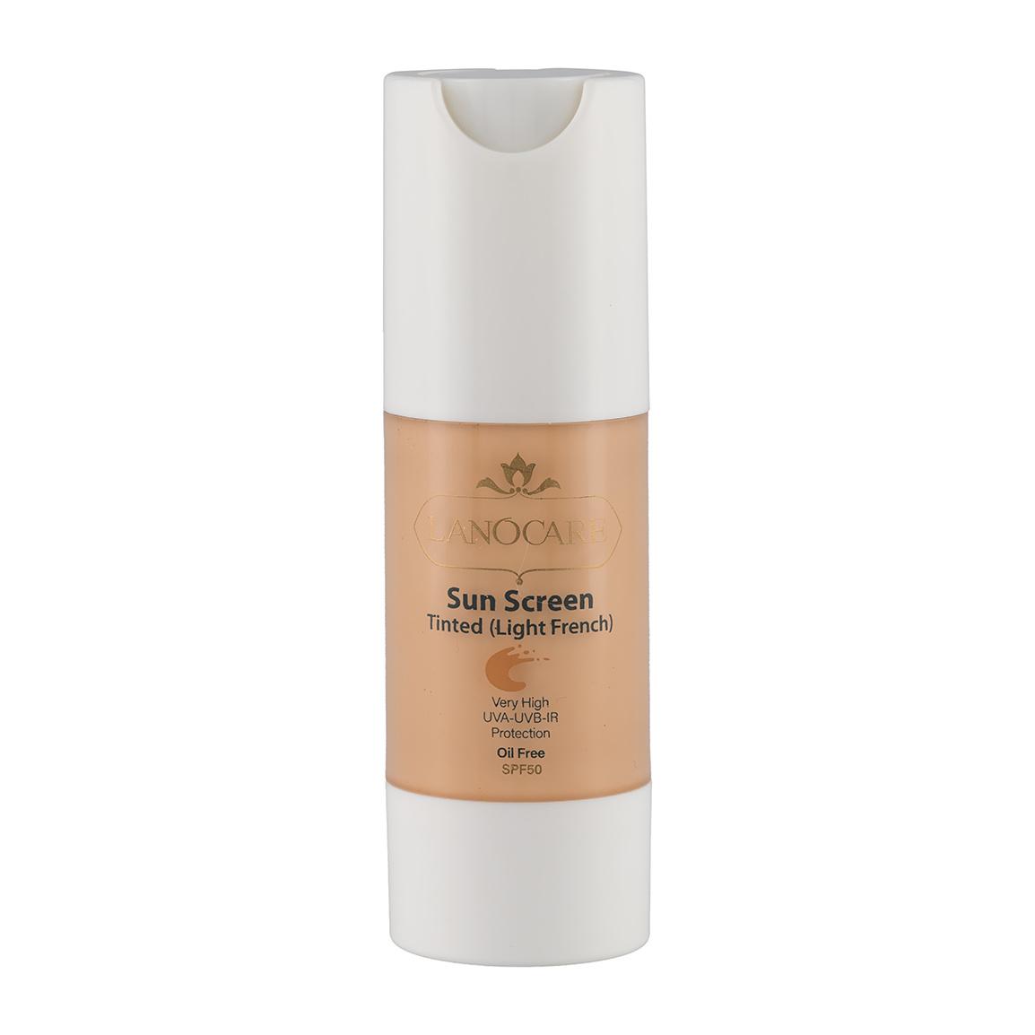 کرم ضد آفتاب رنگی با SPF 50 حجم 30 میلی لیتر