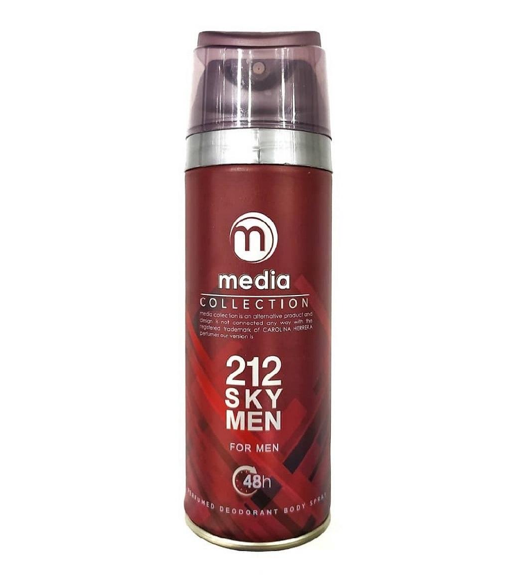 اسپری بدن مردانه طرح جدید مدل 212 Sky Men حجم 200میل