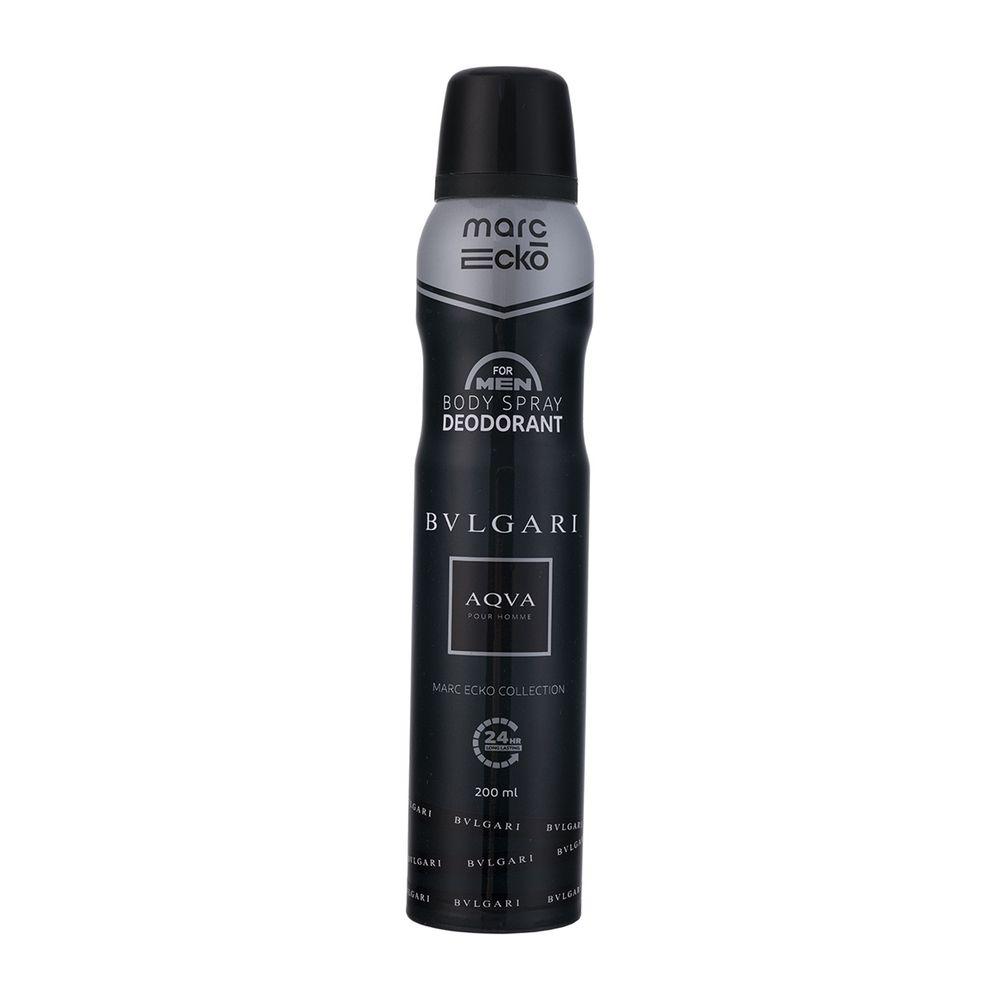 اسپری بدن مردانه مدل Bvlgari Aqva Pour Homme حجم 200 میلی لیتر