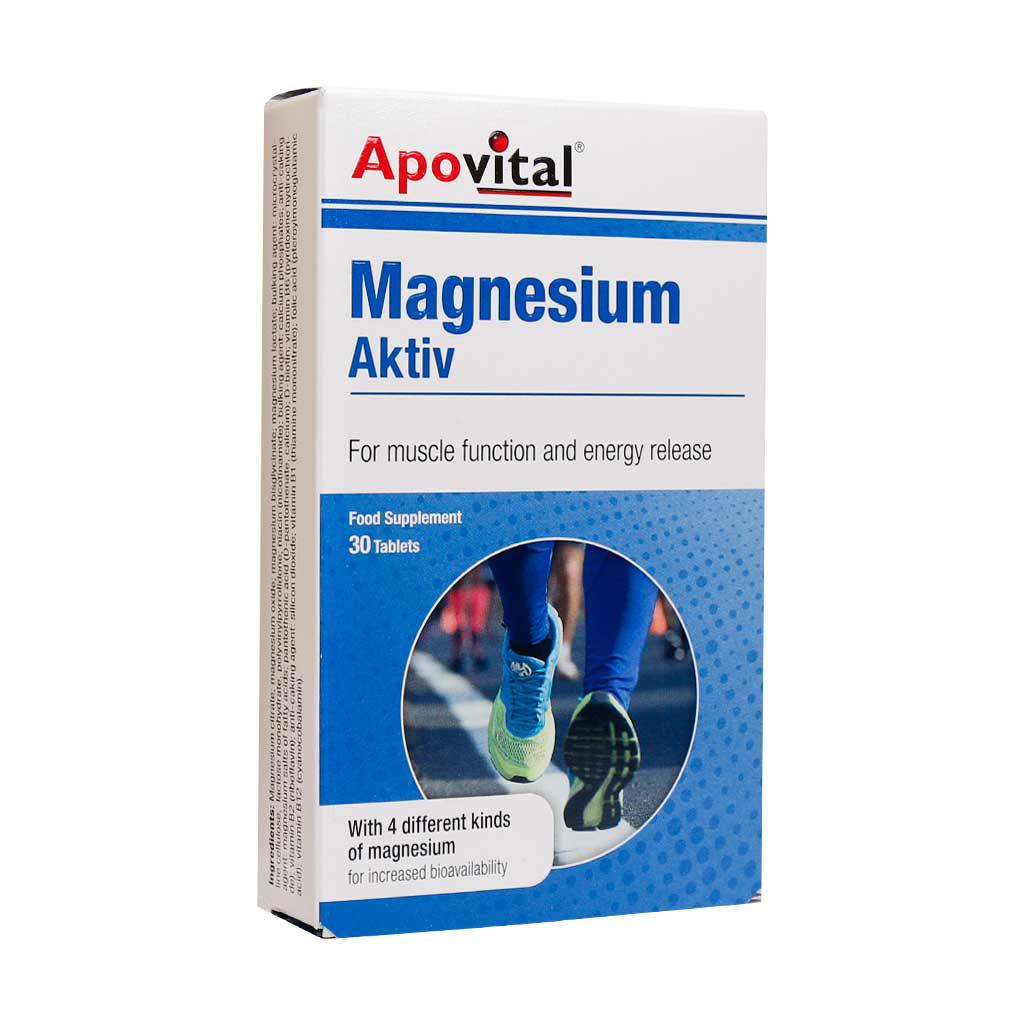 قرص Magnesium Aktiv بسته 30 عددی