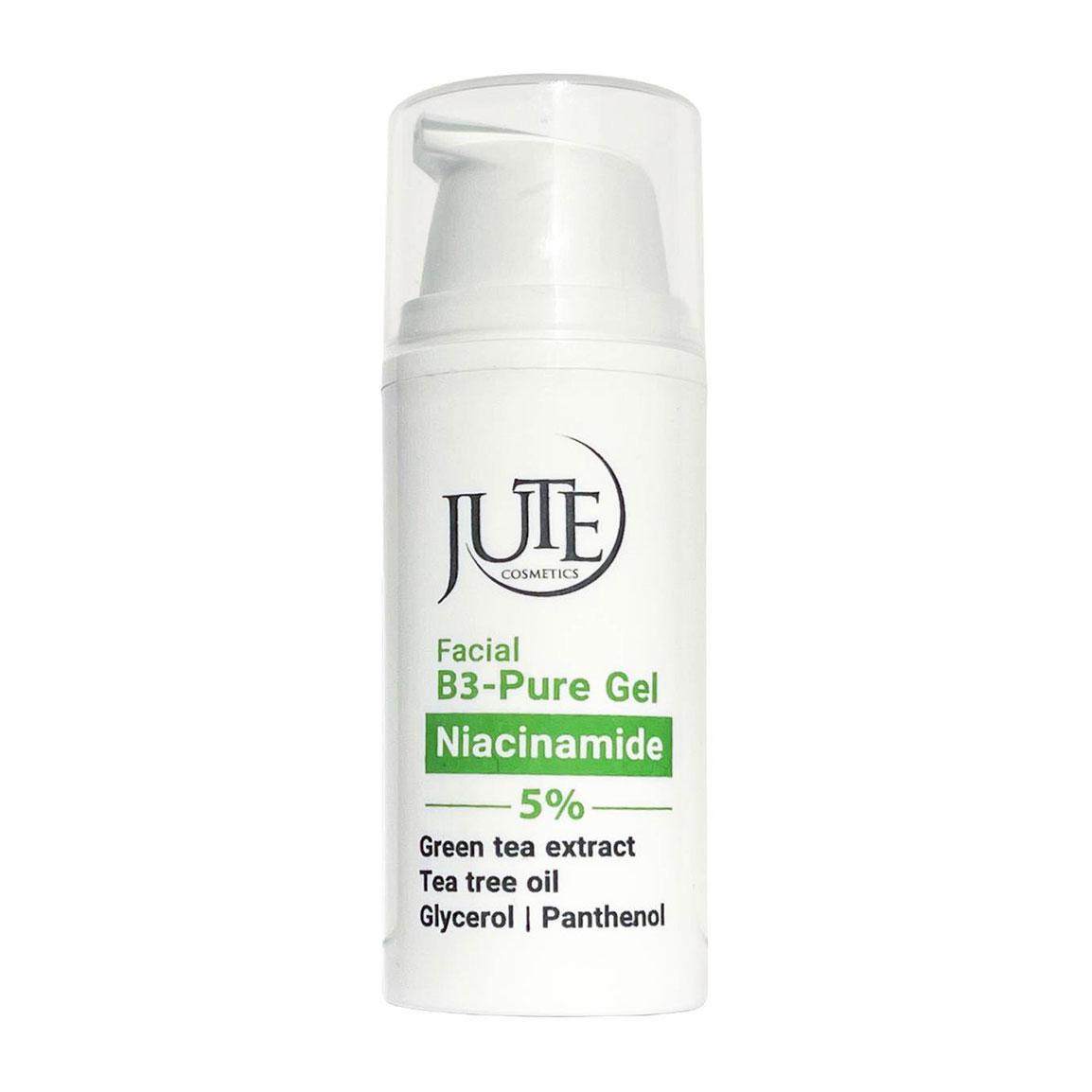ژل روشن کننده و ضد آکنه مدل Facial B3-Pure Gel حاوی نیاسینامید 5 درصد حجم 30 میلی لیتر