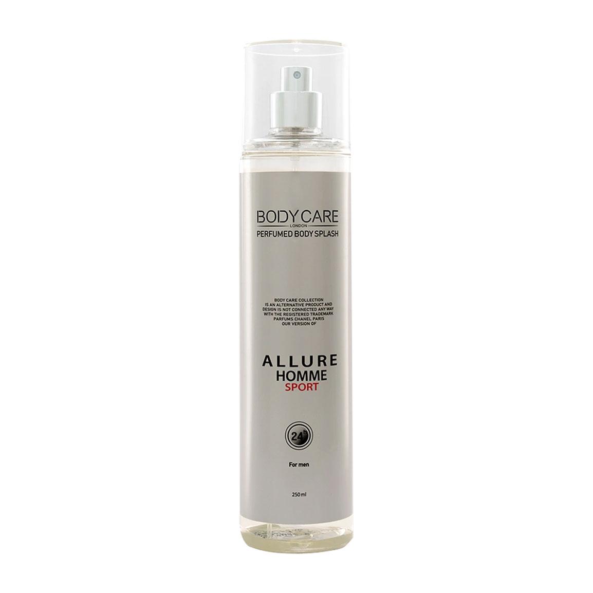 بادی اسپلش مردانه مدل Chanel Allure Homme حجم 250 میلی لیتر
