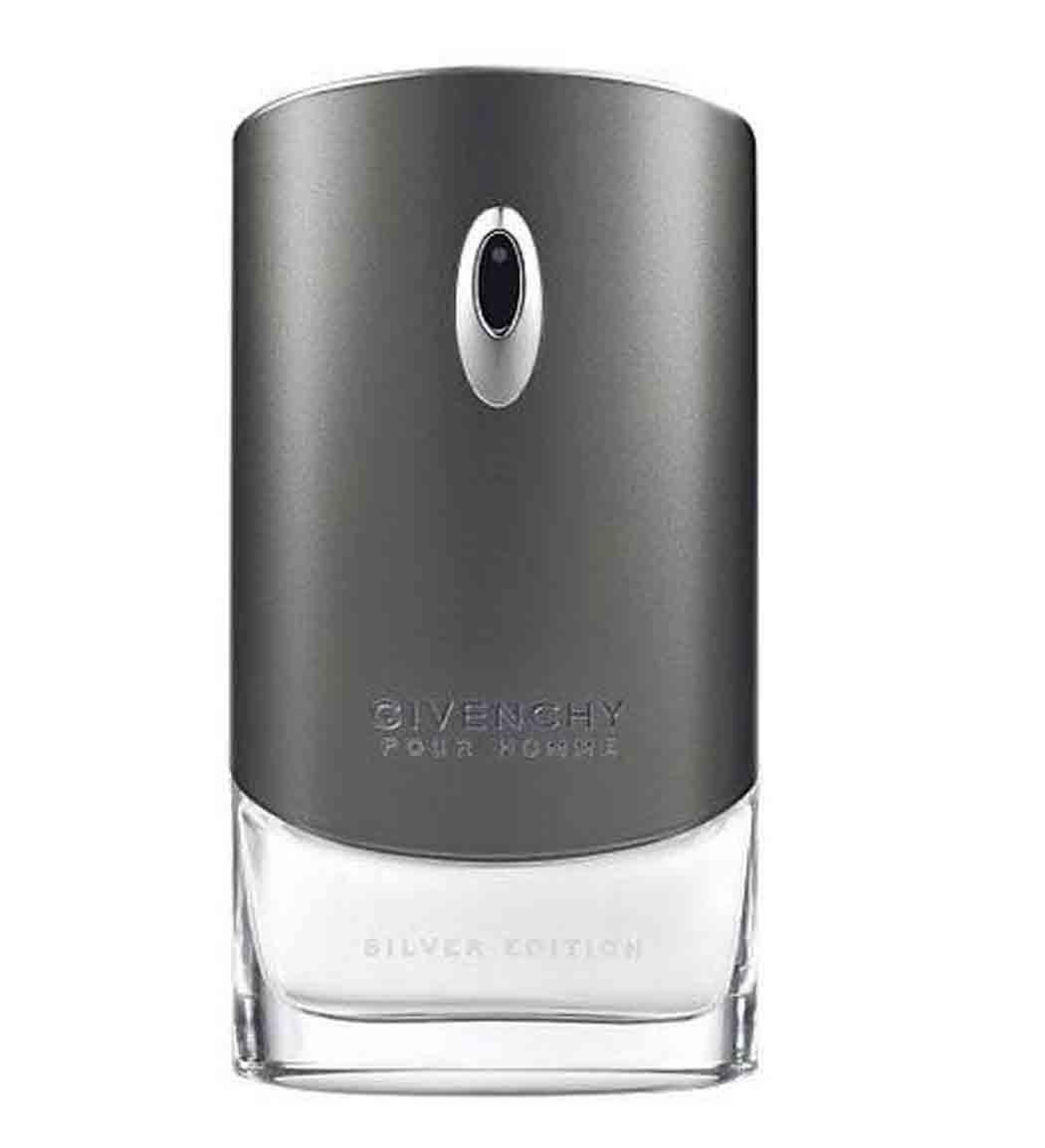 ادوتویلت مردانه مدل pour homme silver حجم 100میل
