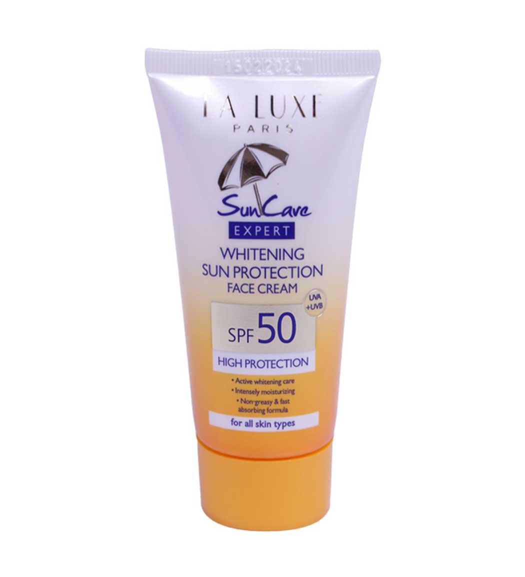 کرم ضد آفتاب روشن کننده SPF 50 حجم 50 میل لالوکس — تصویر ۱