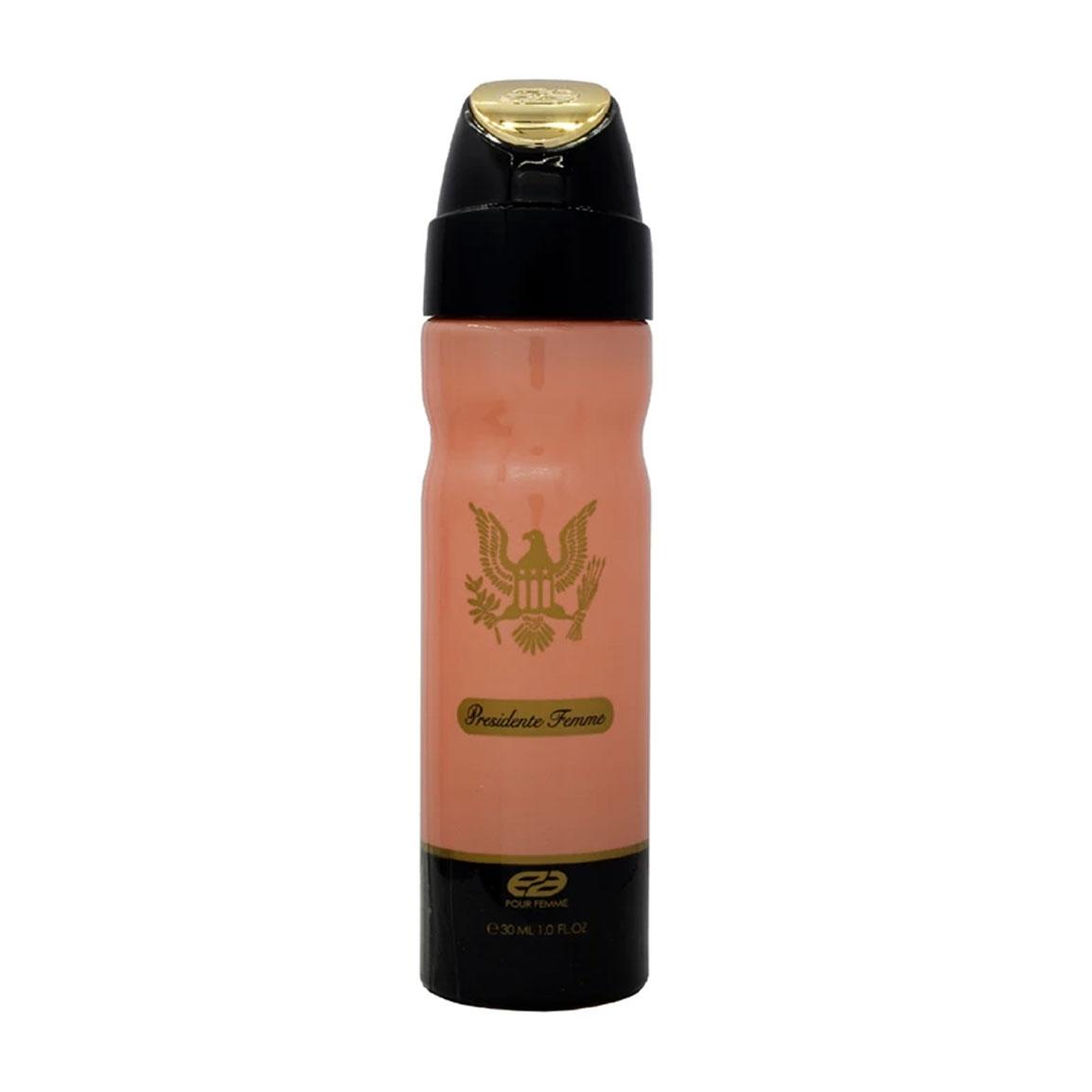 عطر جیبی زنانه مدل Presidente حجم 30 میلی لیتر