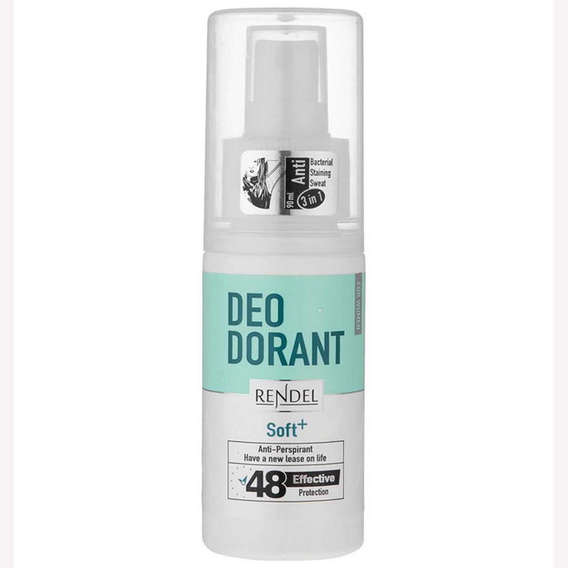 اسپری ضد تعریق زنانه مدل Soft Plus حجم 90 میلی لیتر