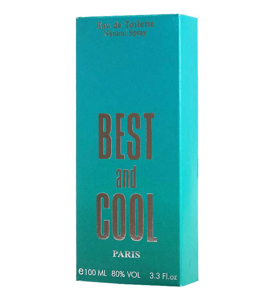 ادو تویلت مردانه مدل Best And Cool حجم 100میل