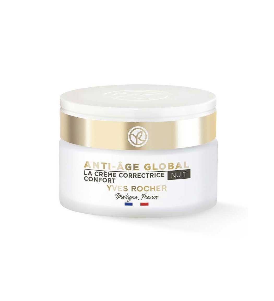 کرم شب ضد چروک و آرام بخش مدل Anti Global Aging حجم 50 میل