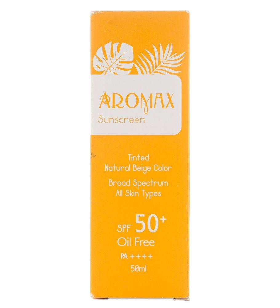 ضد آفتاب کرم پودری +SPF50 حجم 50میل آرومکس — تصویر ۴