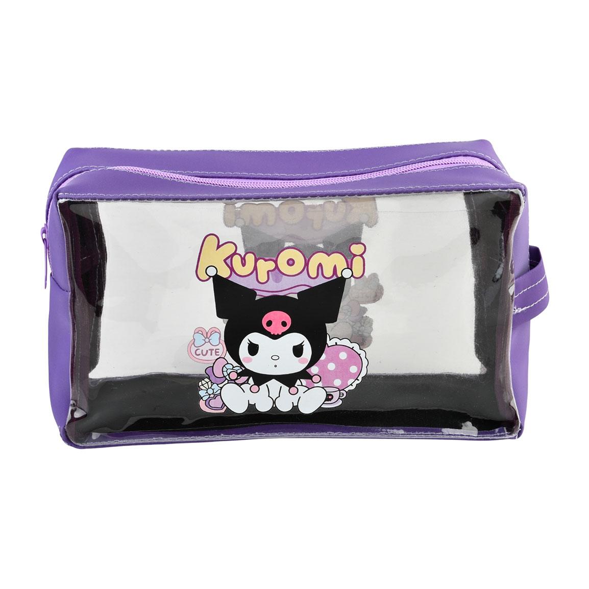 کیف لوازم آرایش مدل Kuromi