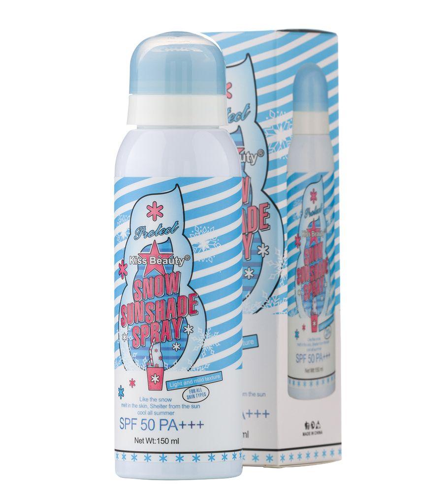 اسپری ضد آفتاب مدل Snow دارای spf50 حجم 150 میل کیس بیوتی — تصویر ۳