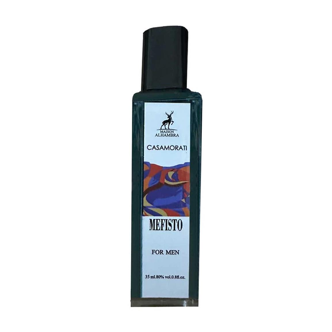 عطر جیبی مردانه مدل Cazamorati Mefisto حجم 35 میلیلیتر