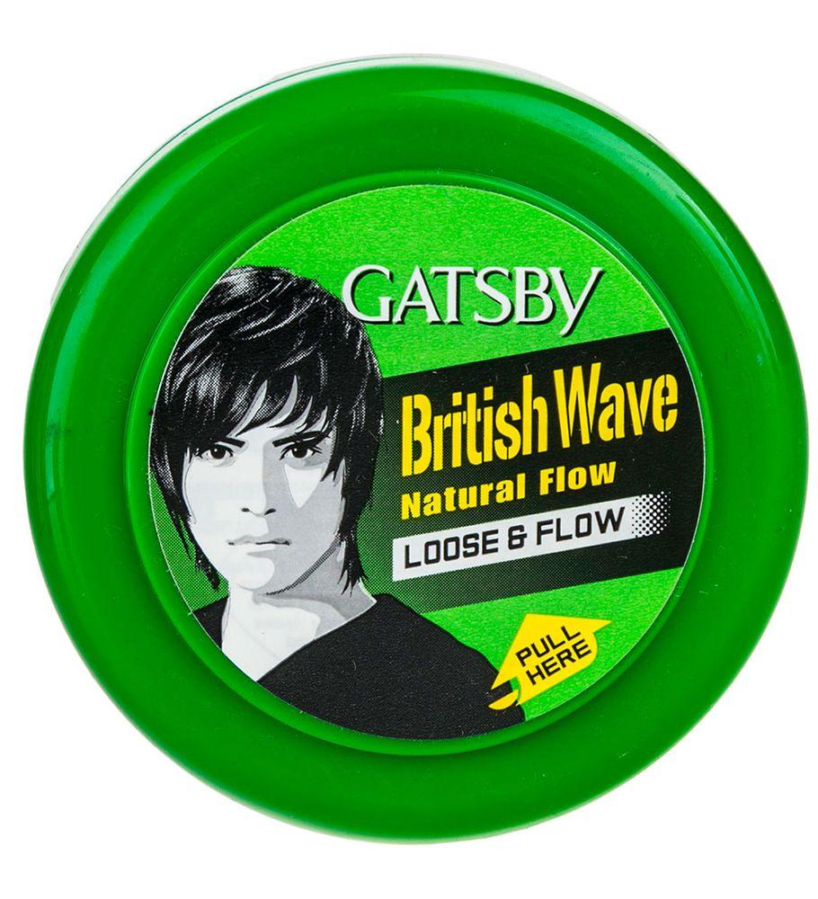 واکس مو سبز مدل british wave گتسبی