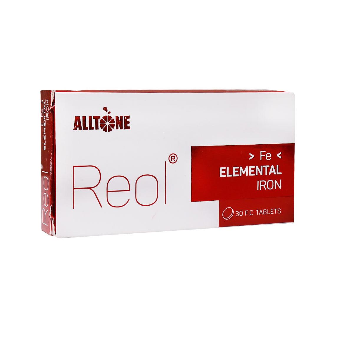 قرص Reol Elemental Iron بسته 30 عددی