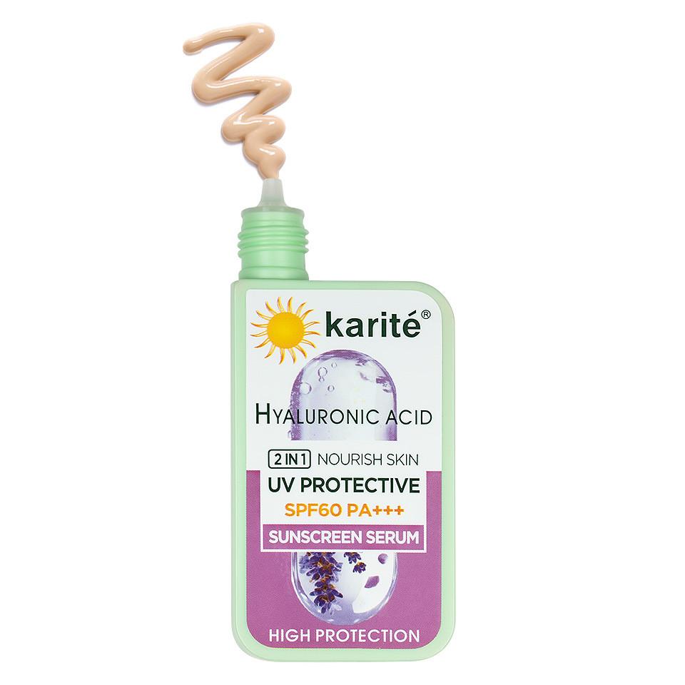 سرم ضد آفتاب و تقویت کننده پوست حاوی هیالورونیک اسید SPF60 حجم 60 میل