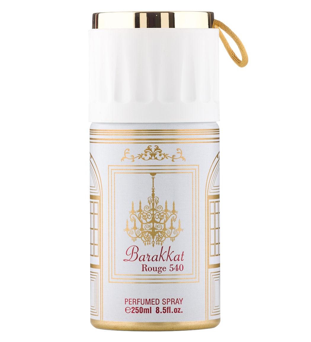 اسپری خوشبوکننده بدن مدل Barakkat Rouge 540 White حجم 250میل
