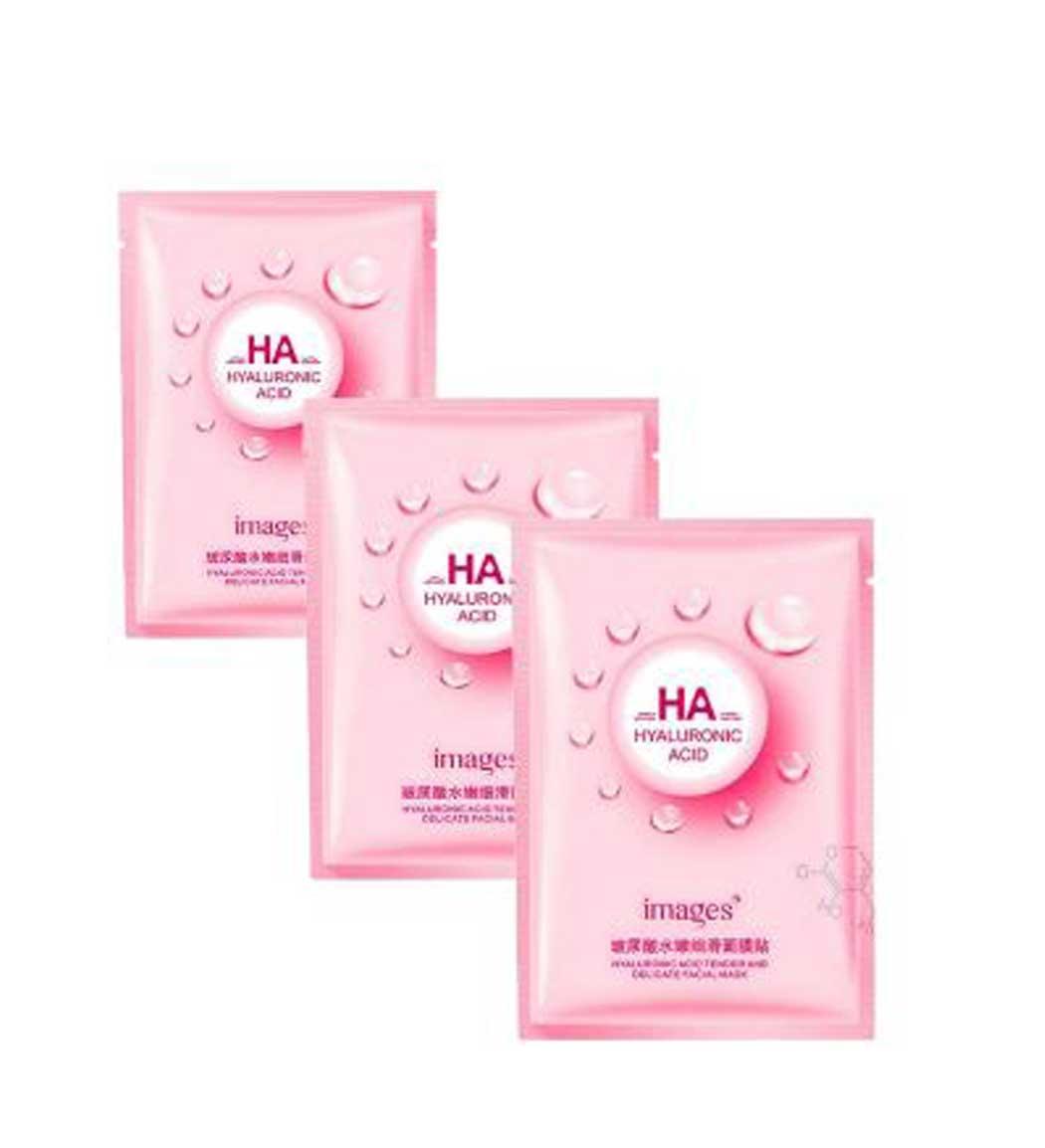 پک سه عددی ماسک صورت مدل Hyaluronic Acid