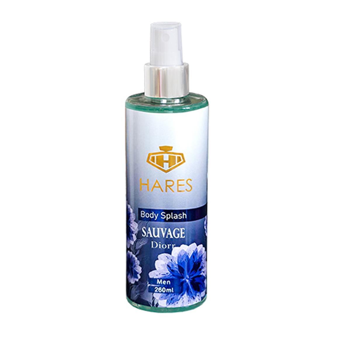 بادی اسپلش مردانه مدل Dior Sauvage حجم 260 میلی لیتر