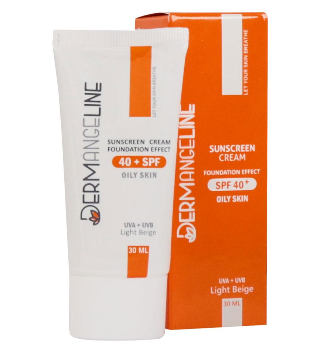ضد آفتاب کرم پودری مناسب پوست چرب SPF40 حجم 30میل