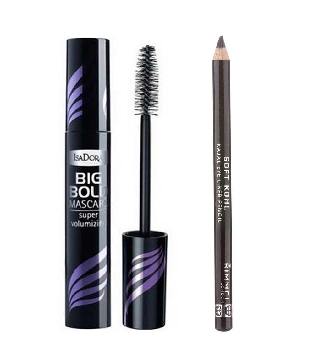 پک مداد چشم چوبی و ریمل حجم دهنده Big Bold