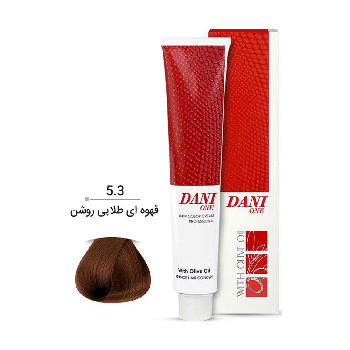 رنگ مو سری طلایی حجم 100 میل