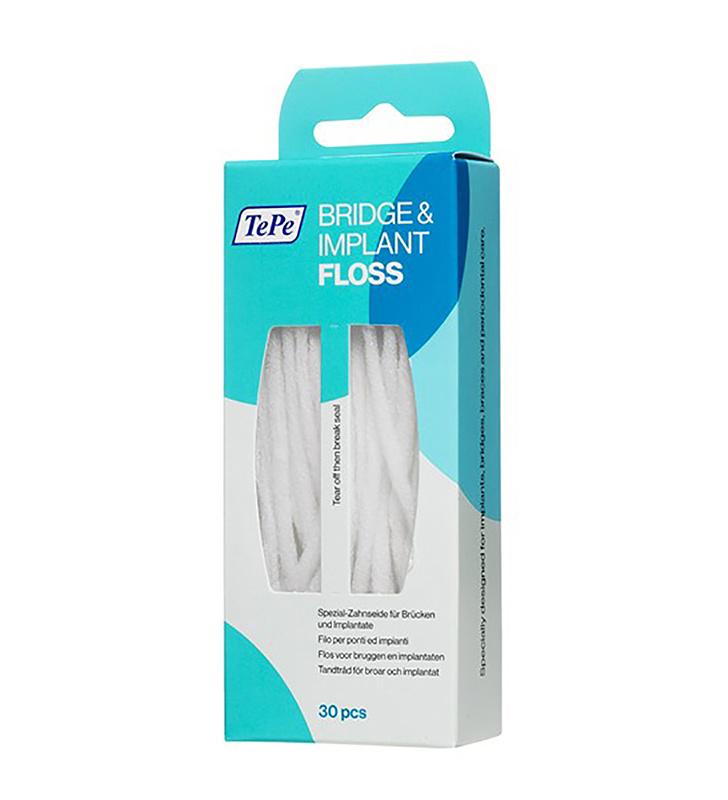 نخ دندان مدل Bridge And Implant Floss بسته 30 عددی