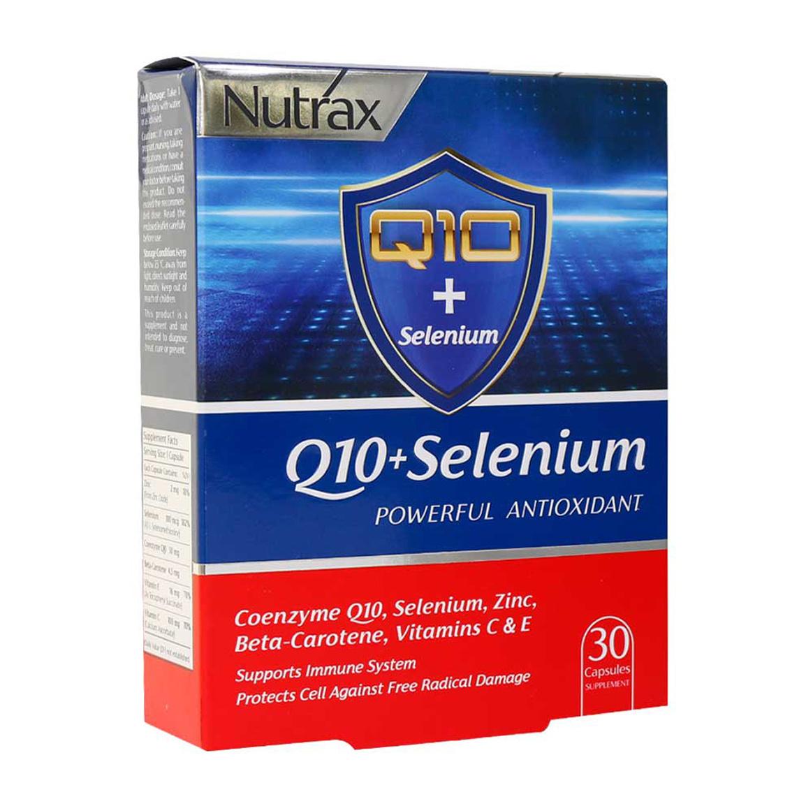 کپسول Q10 Plus Selenium بسته 30 عددی